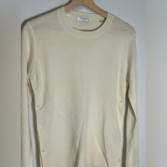 EQUIPMENT
'Jenny' Crewneck Cashmere Sweater - cream - small - Picture 5 of 9